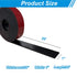 Adhesive Rubber Strips, 1" Wide x 1/8" Thick x 20' Long, Neoprene Rubber Sheets for Matting, Padding, Insulation