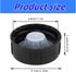 16 Pcs Growler Caps 28mm Phenolic Caps Black Glass Bottle Lids Plastic Bottle Caps Screw for Daily Chemicals Food Cosmetic Bottles