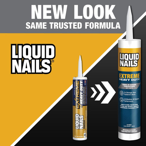 Liquid Nails - 414607 LN-907 Extreme Heavy Duty Construction Adhesive, 10 oz