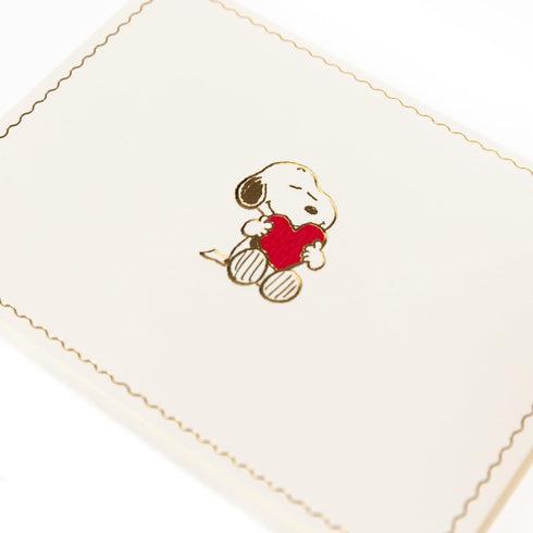 Set, 10 11 5.25" 3.8" Graphique Peanuts Designer Cards Luxe Collection, Gold Foil Embossed Stationery Boxed Blank Cards