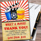 The Card Zoo Movie Night Cinema Personalized Childrens Birthday Party Thank You Cards