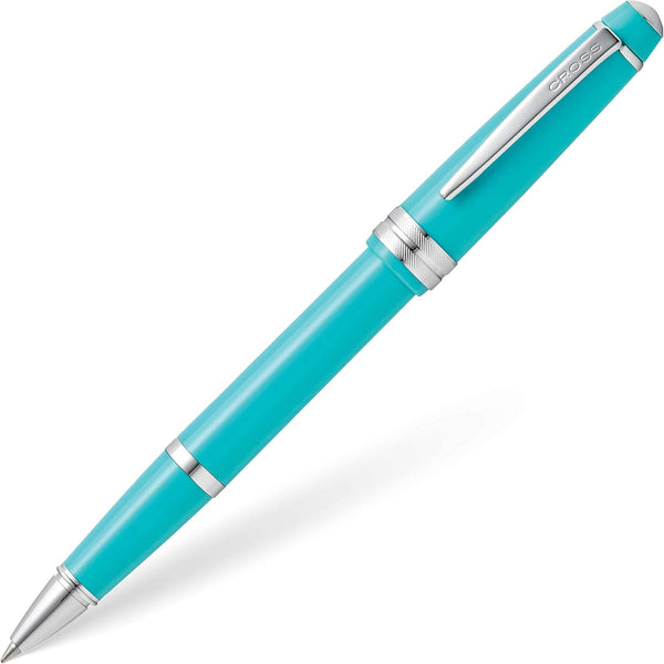 Cross Bailey Light Rollerball Pen - Medium Point, Black Ink, Polished Teal, Gift Box Included