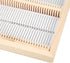Wooden Box with Lock for Storing Lab Glass Prepared Microscope Slides, 22.8x18.8x3.5cm / 9x7.4x1.4in for Educational Use