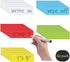 Dry Erase Magnetic Labels (1x3", Pack of 60) - Write On Magnets for Classroom, Office, & More (Multicolor)