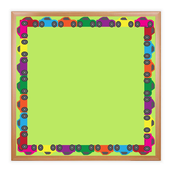 Hygloss Race Car Die-Cut Border, 12 Strips/36 Feet
