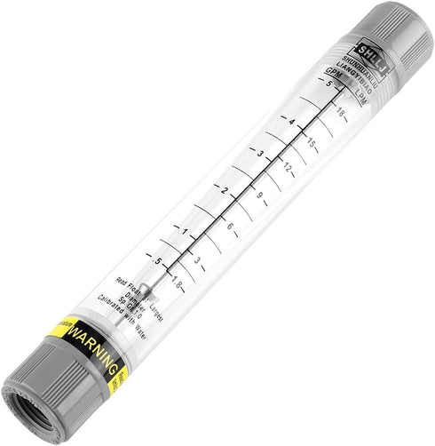 Flow Meter, 0.5-5 GPM Tube Type for Gas Liquid Pipeline Flowmeter in Industrial Field