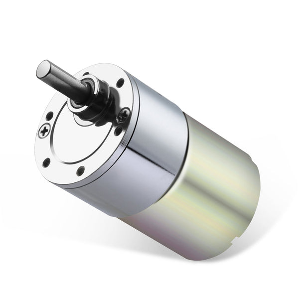 Greartisan DC 24V 800RPM Gear Motor, High Torque Electric Micro Speed Reduction Geared Motor, Eccentric Output Shaft