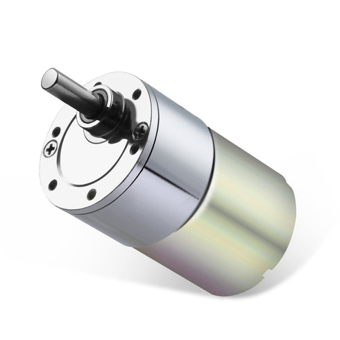 Greartisan DC 24V 5RPM Gear Motor, High Torque Electric Micro Speed Reduction Geared Motor, Eccentric Output Shaft
