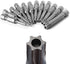 12PCS T5-T40 Torx Screwdriver Bit Set, S2 Steel Magnetic Tamper Proof Star Security Bits, 1/4 Inch Hex Shank