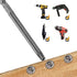 11PCS Torx Head Screwdriver Bit Set, 1/4 inch Hex Shank S2 Steel, Magnetic Security T6-T40