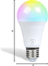 Flux Bulb Dimmable Bulbs 110 7 (40 E26 Bluetooth LED Light - Multicolored Color Changing LED Lights - Smart LED Light
