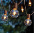 GOOTHY Outdoor String Lights, 25FT Hanging Patio Lights String with 27 G40