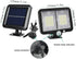 Solar Flood Lights with 98 LEDs, Motion Detector, 16.5ft Cable, IP65 Waterproof LED Lights for Backyard Garage