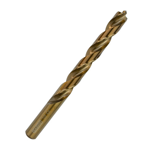 1/2 Inch Cobalt Drill Bits, 5pcs Heavy-Duty M35 Cobalt Metal Drill Bit Set for Steel and Cast Iron