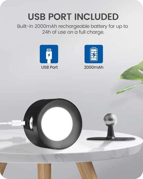 Set 2, 3 3 Dimmable, 360 B02YBP206 Battery Operated Wall Sconce of Rechargeable Wall Lights with Remote Control, Color