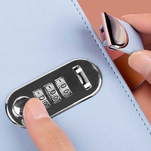 COCEQUC 100 Lock,12 2.5K/5K/10K Envelope Savings Challenge Book, Challenge Book with Password Month Money Saving