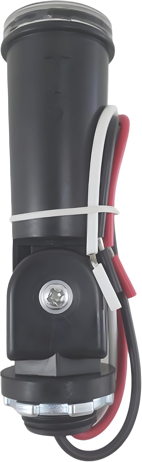Outdoor Conduit Lighting Control with Photocell and Swivel Mount (Hardwired, Black), Photocell Light Sensor for Outdoor