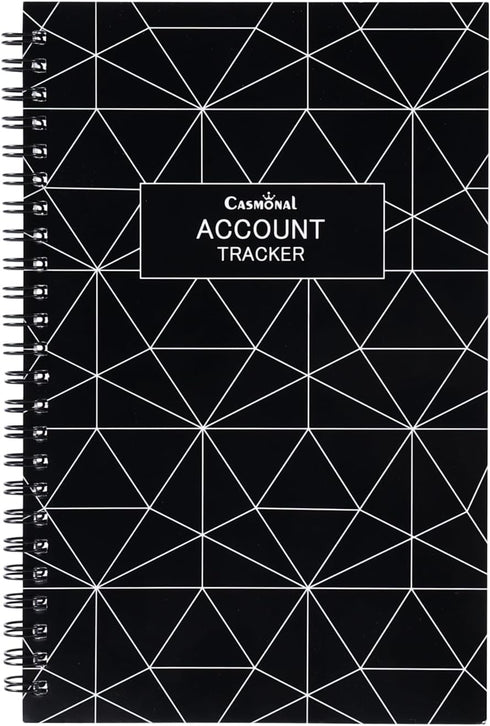 CASMONAL A5 Big Checkbook Register & Debit Card Transaction Notebook, Personal Check Registers, 1 Pack
