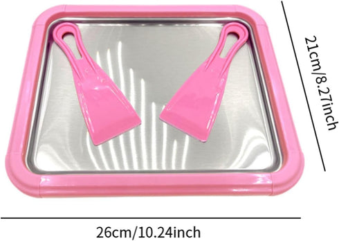 SiaBiced Fried Yogurt Machine Cream Maker for Soft Serve Sorbets Gelato
