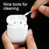 Chinco 200 Pieces Cleaning Swab Sticks with Sponge Foam Tip for Inkjet Printer, Print Head, Camera, Optical Equipment