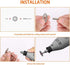 Cutting Wheels for Rotary Tool, Diamond Metal Wood Cutting Wheels, Drill Cutting Disc with 1/8" Shank, Resin Cutting Off