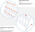 Baluue Laboratory Drying Rack - Test Tube Rack for Glassware Cleaning, Desk Top Lab Supply