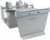 Excell ET-601GR Label Protection and Pouch Tape Dispenser, 6 in. Width (Grey)
