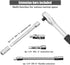YUFANYA 46PCS 1/4 inch Drive Socket Set, Metric Ratchet Wrench with 4-14mm CR-V Sockets, Mechanic Tool Kits