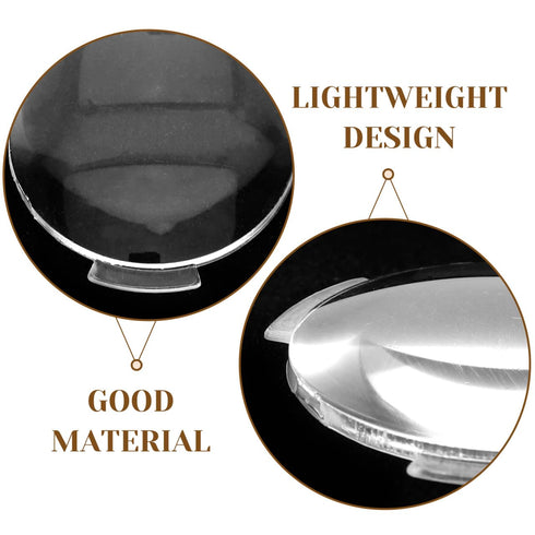 20 Pack 25mm 45mm Biconvex VR Lenses, x Focal Length Double Convex Lens, Flanged Winged Design for DIY Virtual Reality
