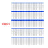 Sterile Centrifuge Tubes, 10ml/0.33oz, Plastic Conical Bottom Tube, 100 Pcs with Blue Screw Cap