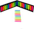 Morepack 2000 Count Neon Color Tape Flag - Page Markers, Index Tab Flags, Sticker Notes, 10 Pack