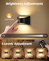 tiyiawi 3 Battery Powered Wall Sconces, Rechargeable Magnetic Wall Sconce with Remote Control, Colors Wireless Up