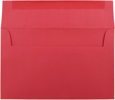 JAM PAPER A10 Colored Invitation Envelopes - 6 x 9 1/2 - Red Recycled - 50/Pack by JAM Paper