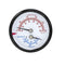 PIC Gauges TRI-RC-254R2.95-D Commercial Tridicator, 2-1/2" Dial, 1/4" Male NPT, 0/75 psi Range, Black Steel Case