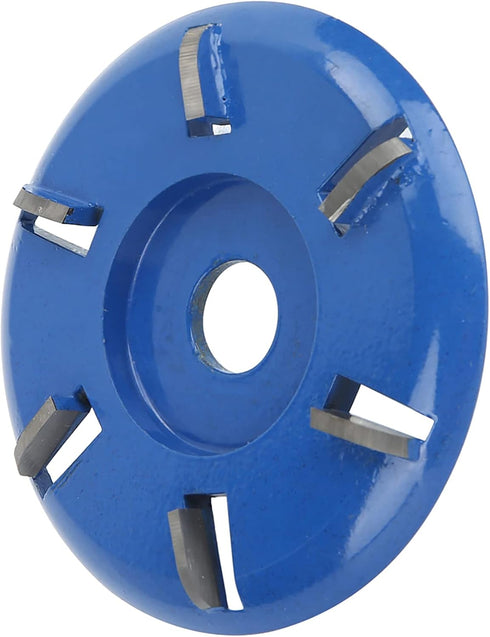 Stump Remover Angle Grinder Wood Carving Disc, 6 Teeth Chainsaw Mill Cutter for Woodworking