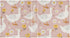 Cute Goose 3 Ring Binder on Pink Girly Background, 1.5 Inch Round Rings, Holds 200 Sheets, Anti-Slip Metal Clip