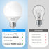 Bulbs G25 Bulbs 60W 5000K 800LM, E26 Non-Dimmable, 8-Pack GvvooHome Vanity Light for Bathroom, LED Globe Light
