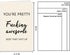 Qamza Funny Encouragement Card for Him Her, Friendship Day Gift for Bestie, Thank You Card for Coworker, Rude