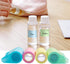 VANZAVANZU Self-Stick Full Adhesive Roll Sticky Notes with Tape Dispenser, 2 Tape Holders + 4 Replaceable Rolls, 4