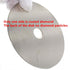 JINGLING Diamond Flat Lap Disc Grinding Disk 4" inch 100mm Arbor 5/8 Grit 1000 Fine