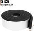 Yotache Foam Weather Stripping Adhesive, 2" x 3/8", Neoprene Window Foam Tape, 6.5 Feet Long