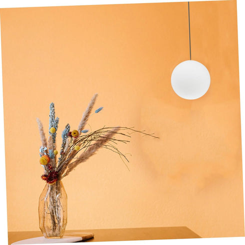 80mm Kisangel White Frosted Glass Globe Lamp Shade Replacement round Ball Globe Light Fixture Cover for Pendant Wall