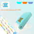 Sticky Index Labs Maker, Manually Operated, Quick and Easy to Make Tabs for Home, DIY, Crafts, School, Classroom Notes