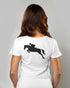 Reusable Horse Jumping Stencil 11" x 8.5" - Custom Equestrian Design for Crafts