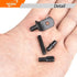 WISSXNA 100Pcs 4 Pins(5mm 6mm) Shelf Pegs for Shelves, Styles Shelf Pins Kitchen Cabinet Shelf Pegs,Black Shelf Holders