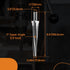 7 1-1/2" maXpeedingros Degree Tapered Ball Joint Reamer Tie Rod Reamer for Per Foot