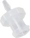 BleedZone Female Luer Lock Connector - 1/16" Hose Barb Fittings, 5x Luer Lock Adapter for Laboratory Equipment