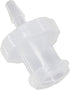 BleedZone Female Luer Lock Connector - 1/16" Hose Barb Fittings, 5x Luer Lock Adapter for Laboratory Equipment