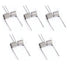 10 Pieces Torsion Spring, Stainless Steel Small Torsion Springs, 90° Deflection Compression Spring Kit for DIY