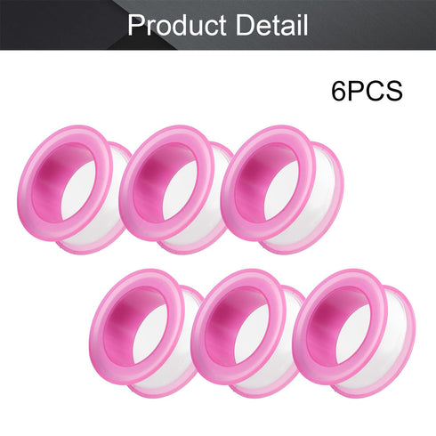 Othmro 6Pcs Plumbing Tape, 16mm x 8mx0.1mm, PTFE Pipe Sealant for Plumber Pipe Thread